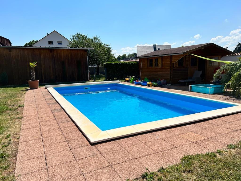 Ferienwohnungen Zur Elz - Traumhafte 160 Qm Wohnung Mit Pool Und Garten Naehe Des Europaparks Kappel-Grafenhausen Luaran gambar